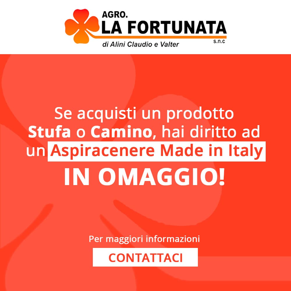 Agromeccanica - Se acquisti un prodotto stufa o camino, hai diritto ad un aspiracenere made in Italy in omaggio! Contattaci